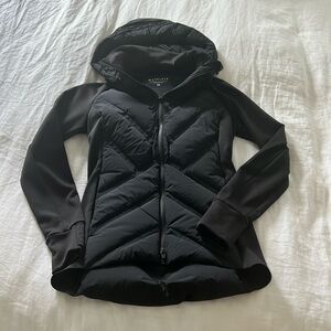 Athleta inlet jacket with removable hood